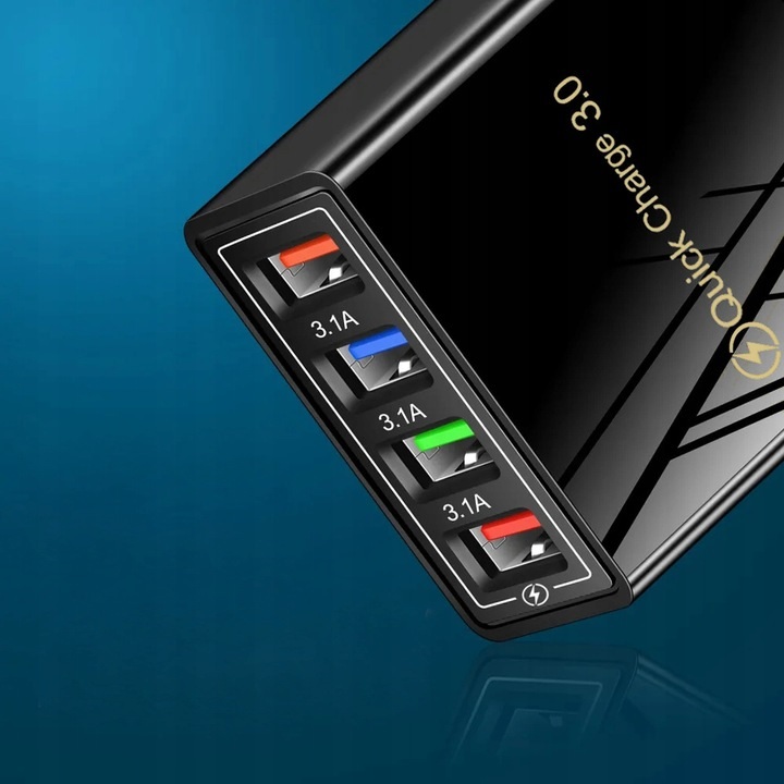 SÍŤOVÁ NABÍJEČKA QUICK CHARGE 3.0 4X USB - Obrázek 6